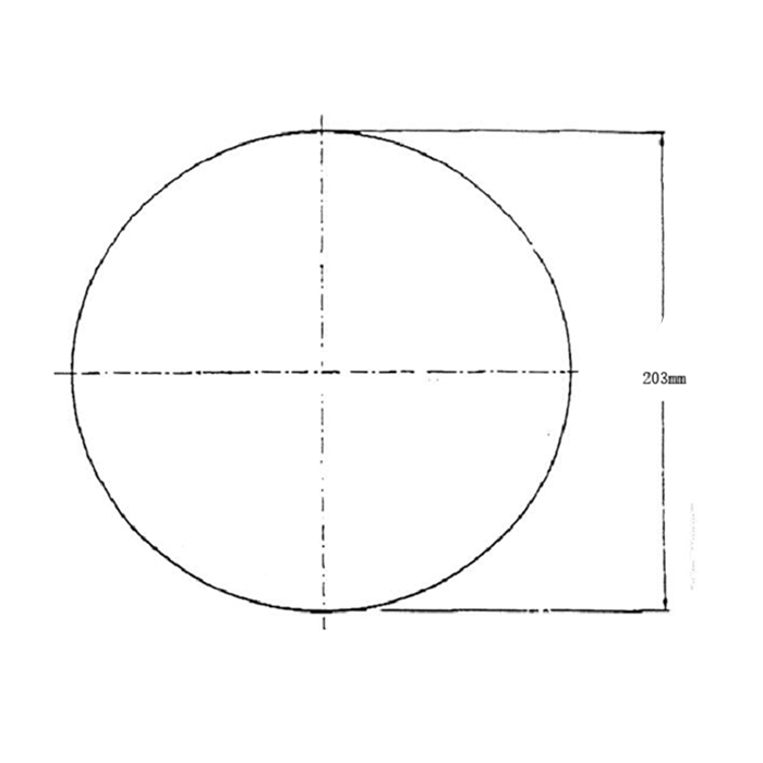 203mm loading pad