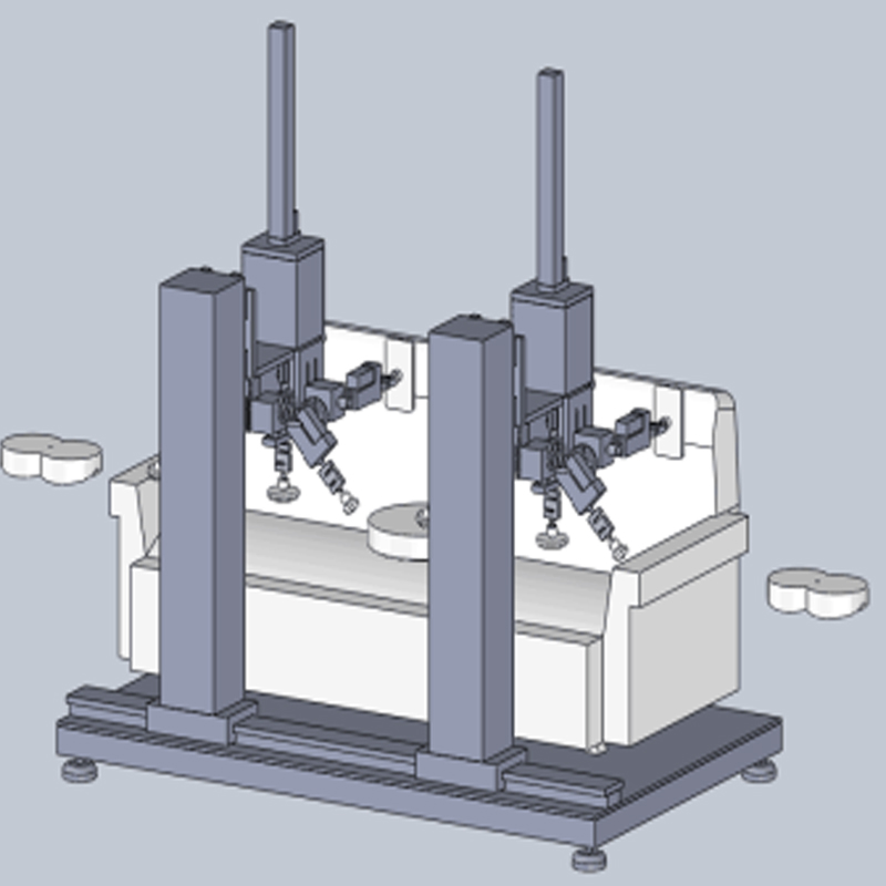 Multiple Seating Chairs Strength and Durability Testing Machine