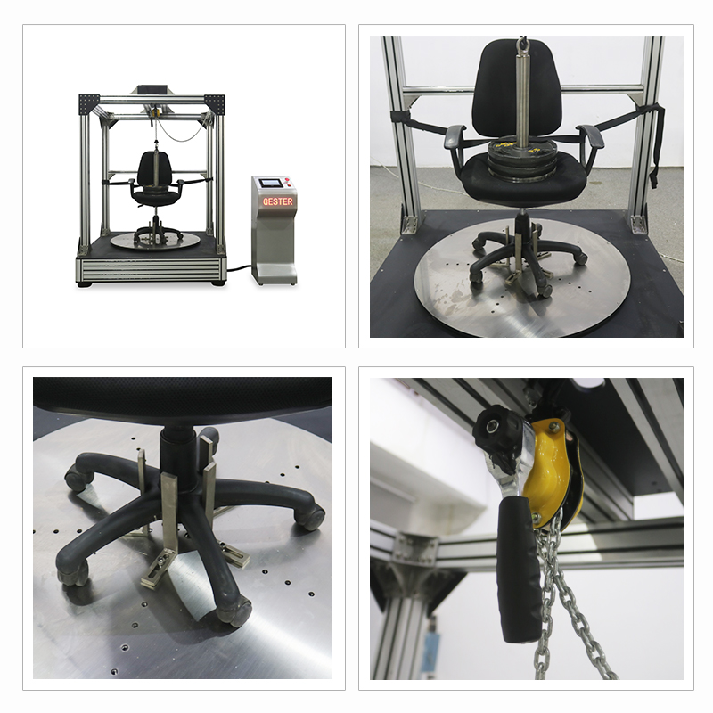 Swivel Chair Caster Durability Testing Machine GT-LB07