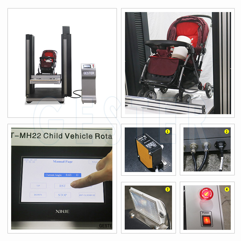 Child Vehicle Rotating Tester GT-MH22