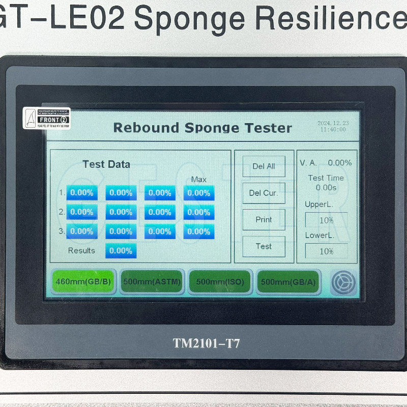 Foam Resilience Tester 