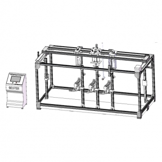 3 Stations Chair Seating and Back Testing Machine