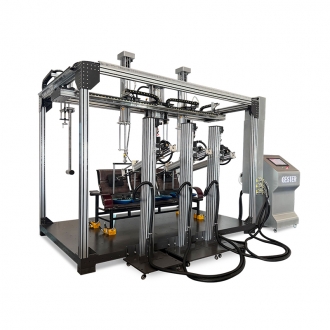 3 Stations Chair Seating and Back Testing Machine