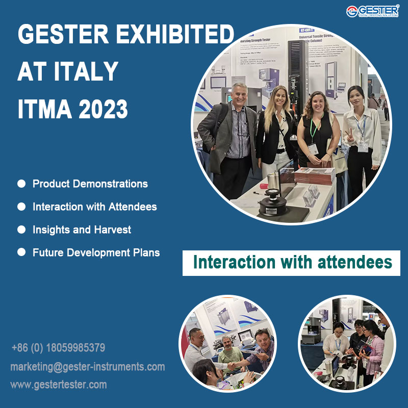 GESTER Exhibited at Italy ITMA 2023