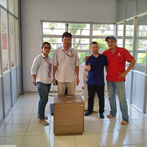 GESTER Furniture testing equipment Vietnam installation training